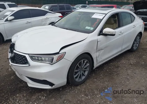 2019 Acura Tlx Standard from USA, damaged, VIN 19UUB1F39KA007627